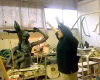 Il Maestro al lavoro in fonderia